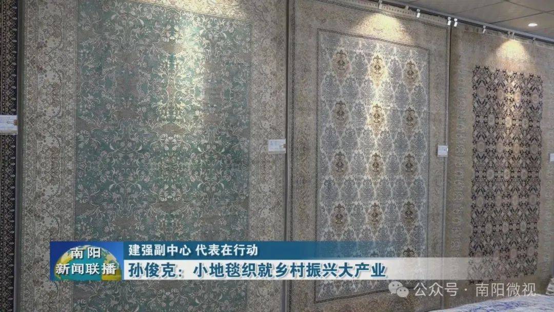  凯发k8国际登录厅建强副中心 代表在行动 孙俊克：小地毯织就